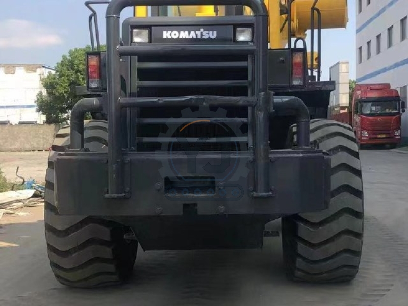 WA470 Used Komatsu Front Wheel Loaders For Construction Earthmoving