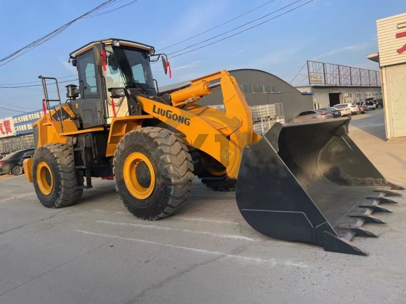 Medium LiuGong 856H Wheel Used Bucket Loaders Second Hand Earthmoving Machine