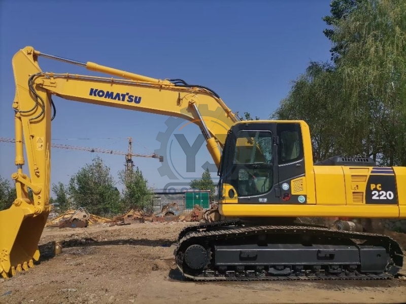 PC220-8 Used Komatsu Excavator Second Hand Earth Moving Machinery