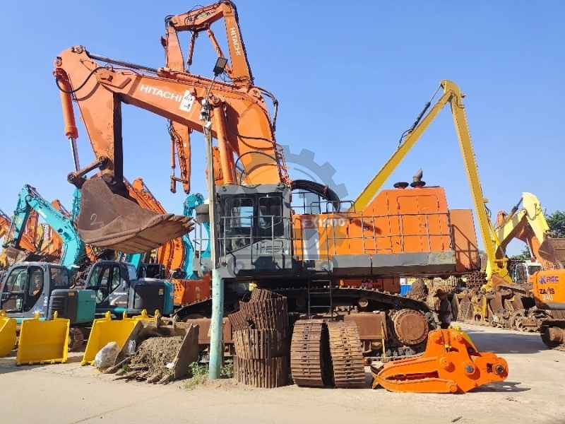 Japan Hitachi Ex1200 Second Hand Excavator Machine 120T
