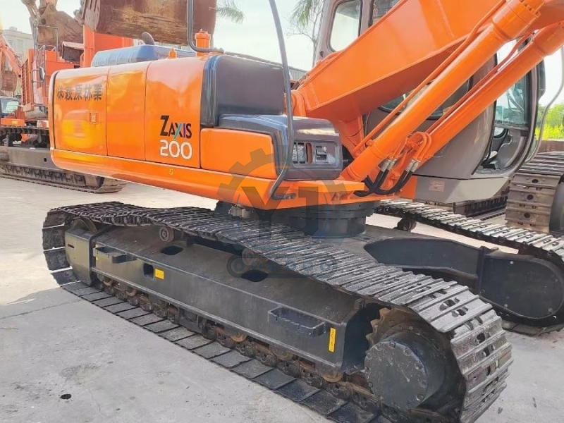 Hitachi Zx200 2nd Hand Excavator 20 Ton Repossessed Construction Digger Machine