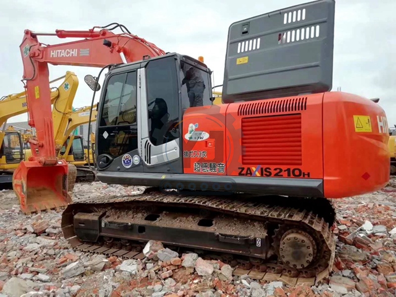 Hitachi zx210-3 2nd Hand Excavator 20 Ton Repossessed Construction Digger Machine