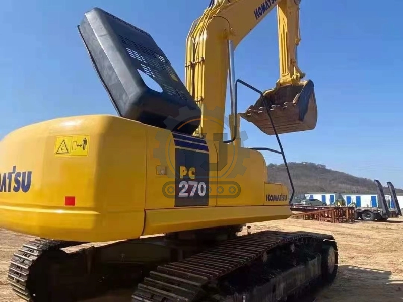 Durable Second-hand KOMATSU Excavator PC270 Komatsu Used Digger PC270-7 Crawler Hydraulic Good Quality Pc270 for Hot Sale