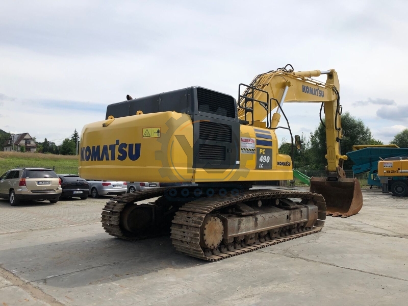 Original Used Japan KOMATSU PC490LC-10 Excavator Second Hand 49 Ton Digger High Quality in Stock