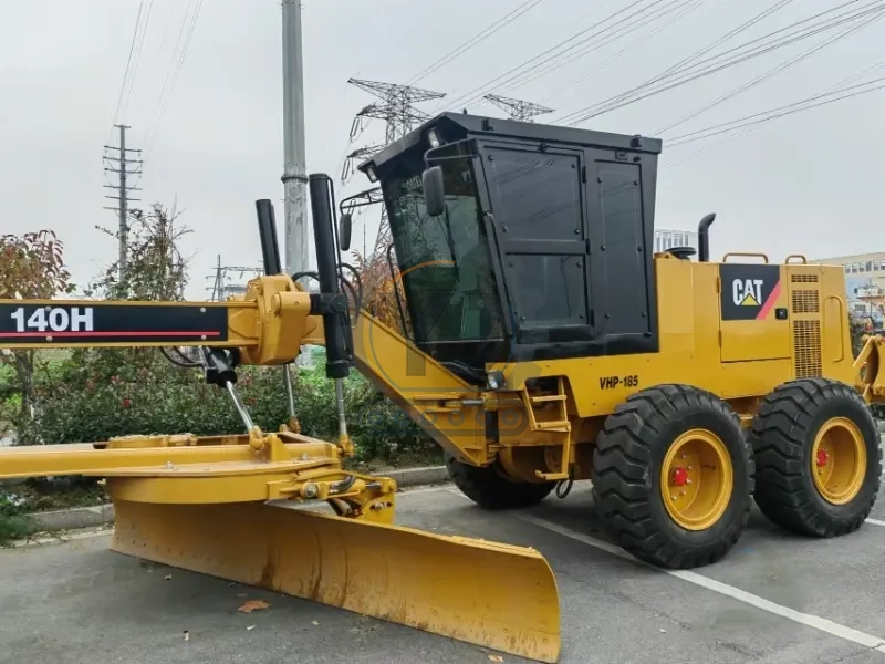 Original Used Grader 140H Caterpillar Machine Motor Grader Machine for Sale