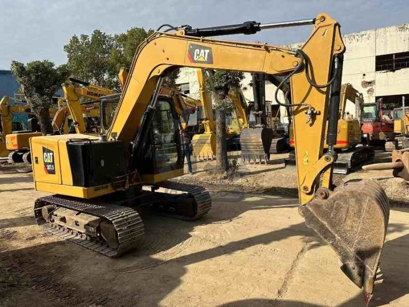 High Performance Caterpillar 307.5 Pre Owned Mini Excavator Used Micro Excavator