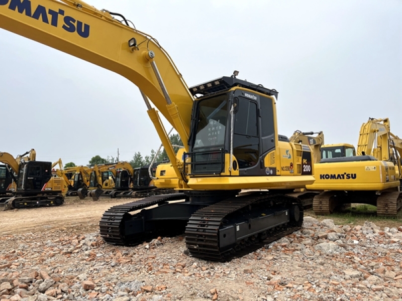 Japanese Hydraulic Used Komatsu PC200-8 Excavator Machine