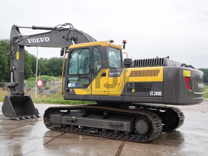 Used Volvo EC200D Excavator Earth Moving Equipment High Performance