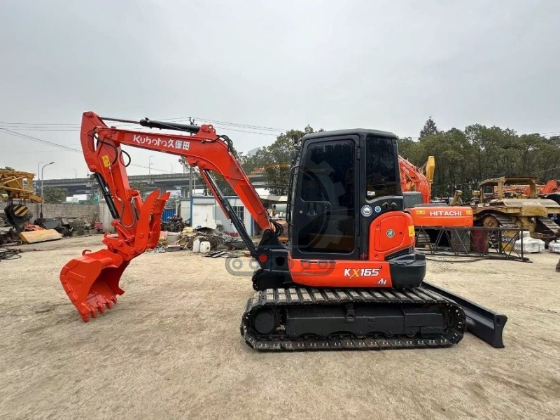 Municipal Engineering Used Kubota Excavator Kx165 Kx163 Kx155 Mini Digger