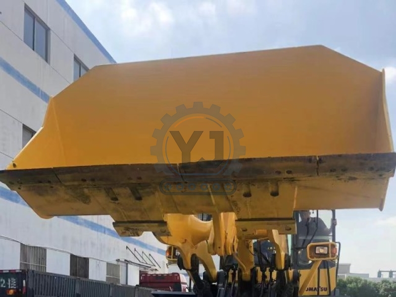 WA470 Used Komatsu Front Wheel Loaders For Construction Earthmoving