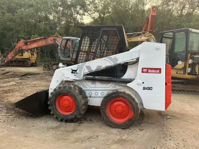 Bobcat S450 Used Bobcat Mini Track Loader Skid Steer For Road Agricultural Operations