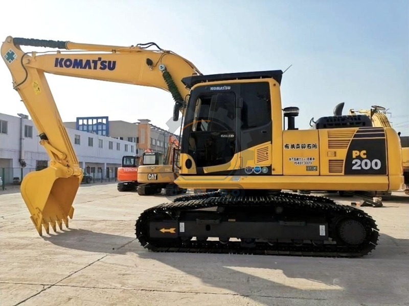 Used Excavators Komatsu PC200-8N1 Original Low Price Crawler Hydraulic Excavator Machinery Japanese Condition Hot Sale
