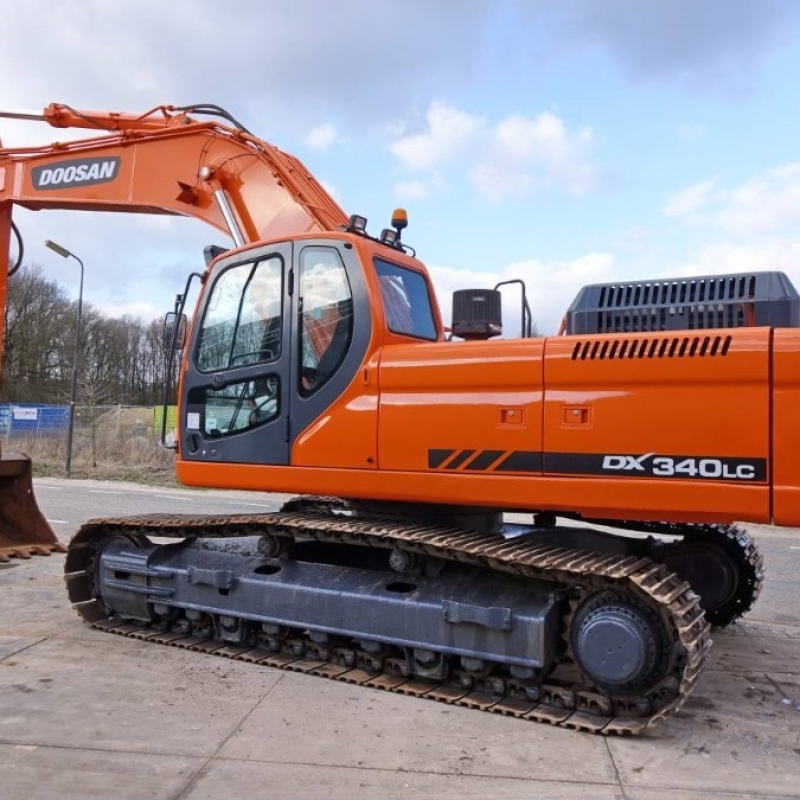 1750KW DX340LC Old Used Doosan Excavator Backhoe Crawler For Digging