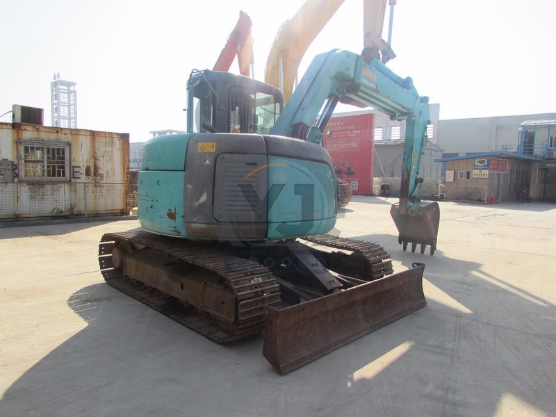 used digger excavator Kobelco SK75 secondhand 7.5ton excavator for sale