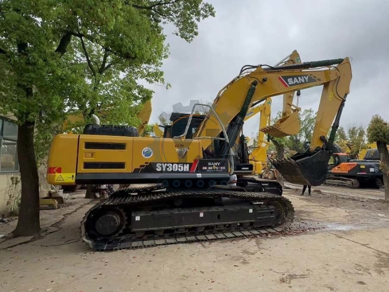 210kW Used Sany Excavator repossessed Earth Moving Equipment SY305H 30 Ton
