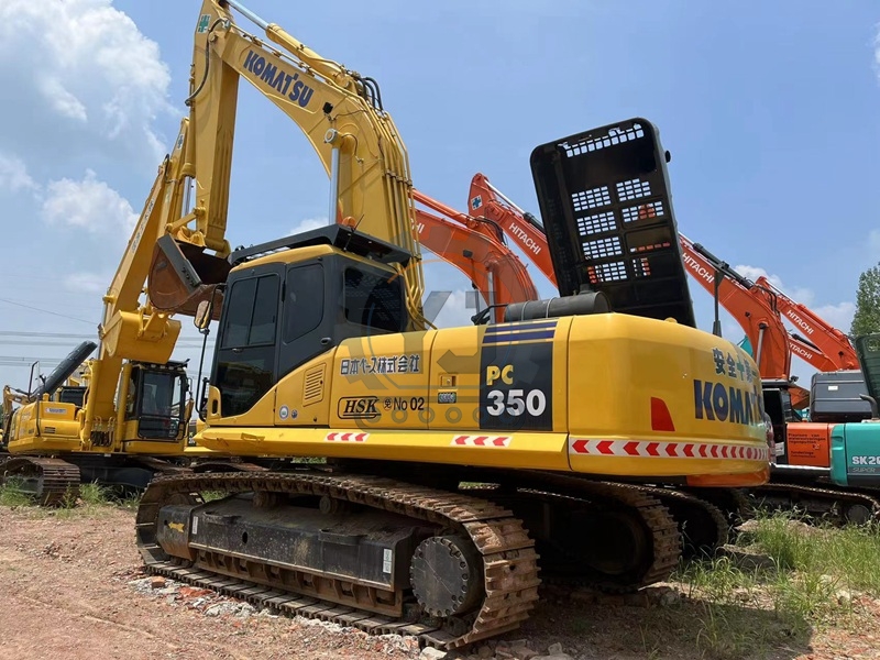 Used Japan Second Hand Komatsu PC350-7 Digger 35 Ton Excavator Machine