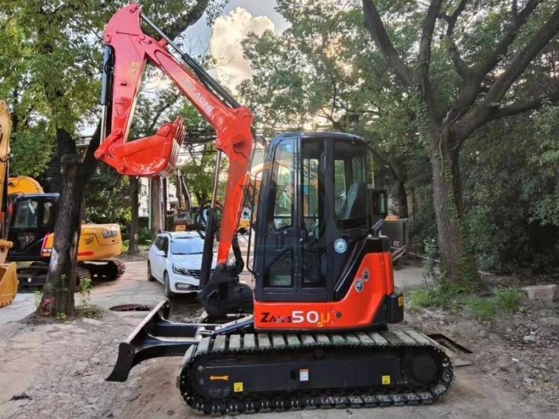 5 ton Used Hitachi Excavator ZX50U Old Mini Hydraulic Crawler Yanmar 4TNV88 Engine