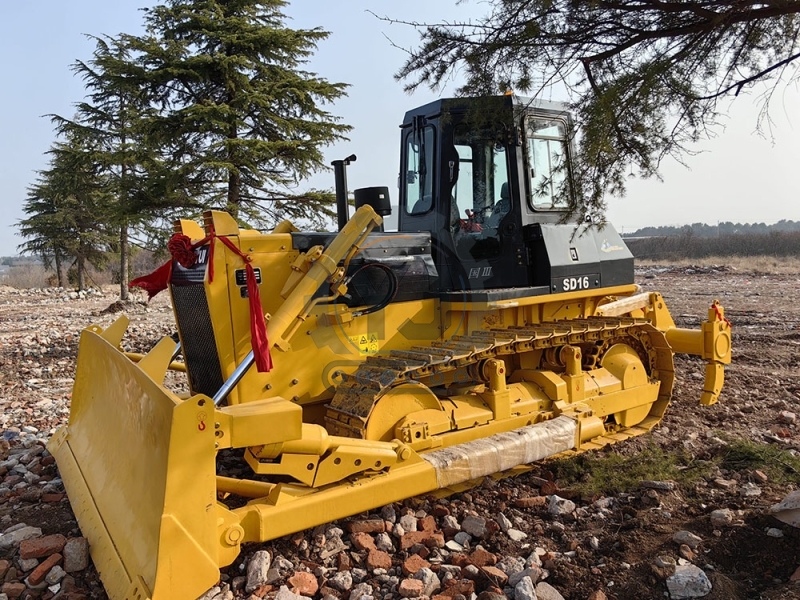 Used Shantui SD16 Bulldozer Heavy-Duty Construction Equipment