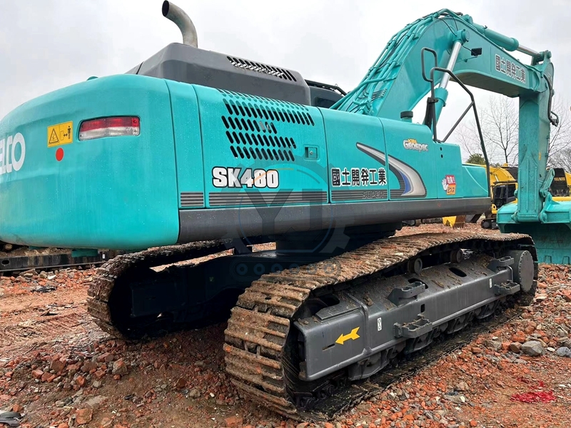 Heavy Construction SK480D 2nd Hand Diggers Second Hand Kobelco Excavators