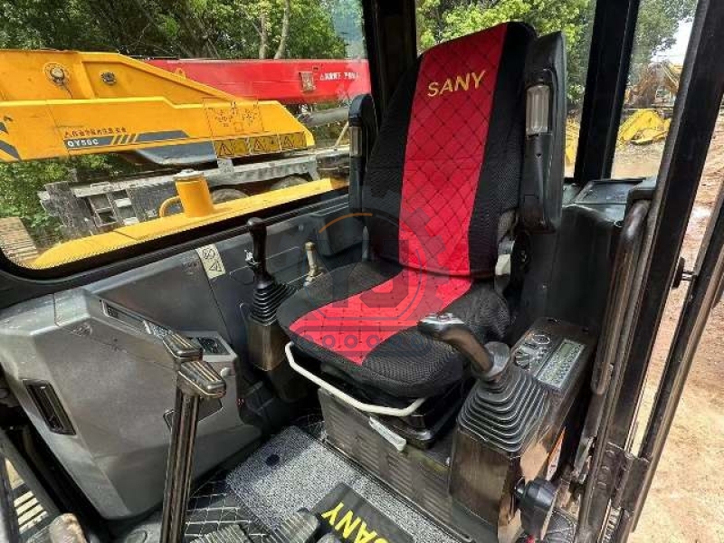 Compact Mini Sany SY60C Used Excavator With Hydraulic Thumb Clamp Quick Connection
