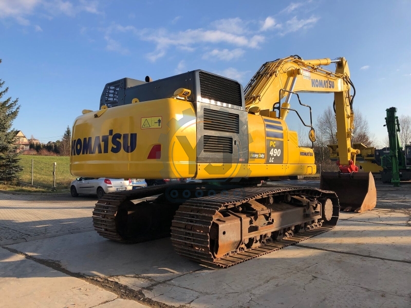 Original Used Japan KOMATSU PC490LC-11 Excavator Second Hand 49 Ton Digger High Quality in Stock