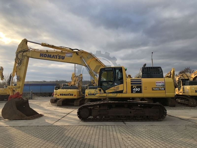 Original Used Japan KOMATSU PC490LC-11 Excavator Second Hand 49 Ton Digger High Quality in Stock