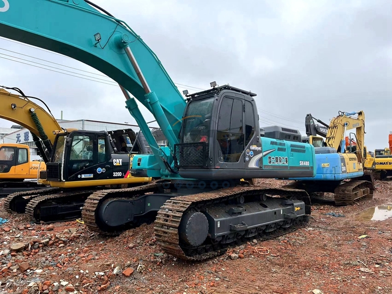 Heavy Construction SK480D 2nd Hand Diggers Second Hand Kobelco Excavators