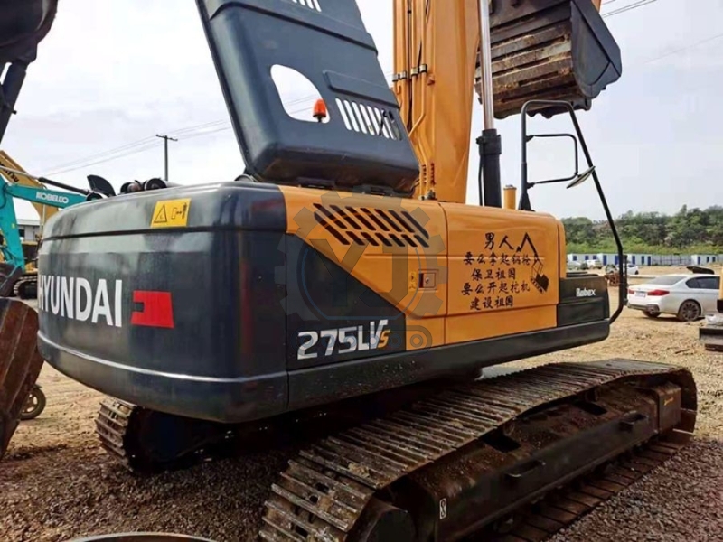 Original Hydraulic Used Hyundai Excavator R275vs Cummins Engine