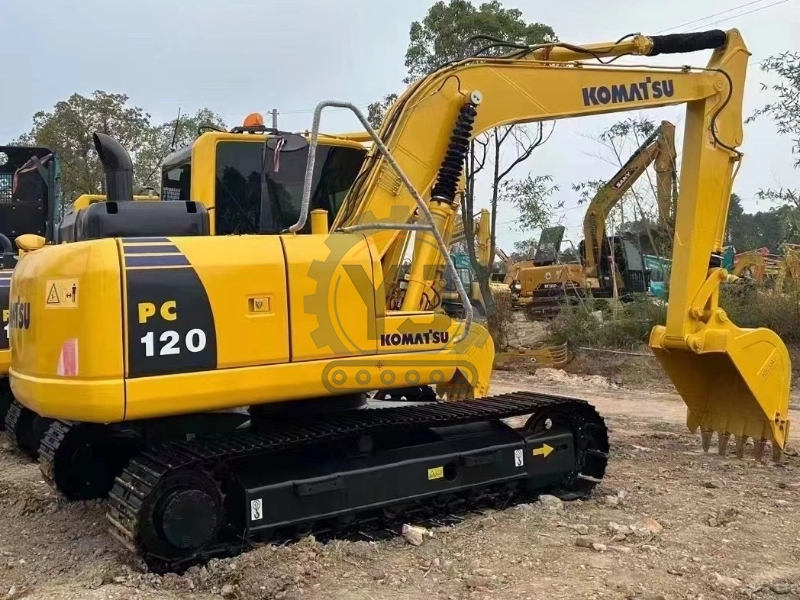 Japan Imported Original Digger Used PC120 Komatsu Excavator for Sale