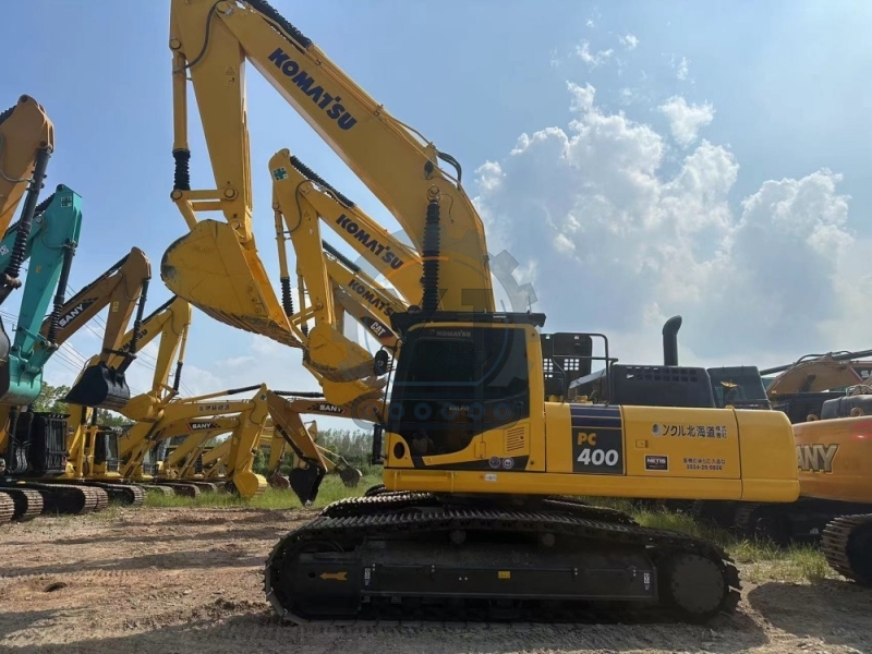 Heavy Construction Machine 40Ton KOMATSU PC400-8R PC400-8 Used Excavator Digger Machine