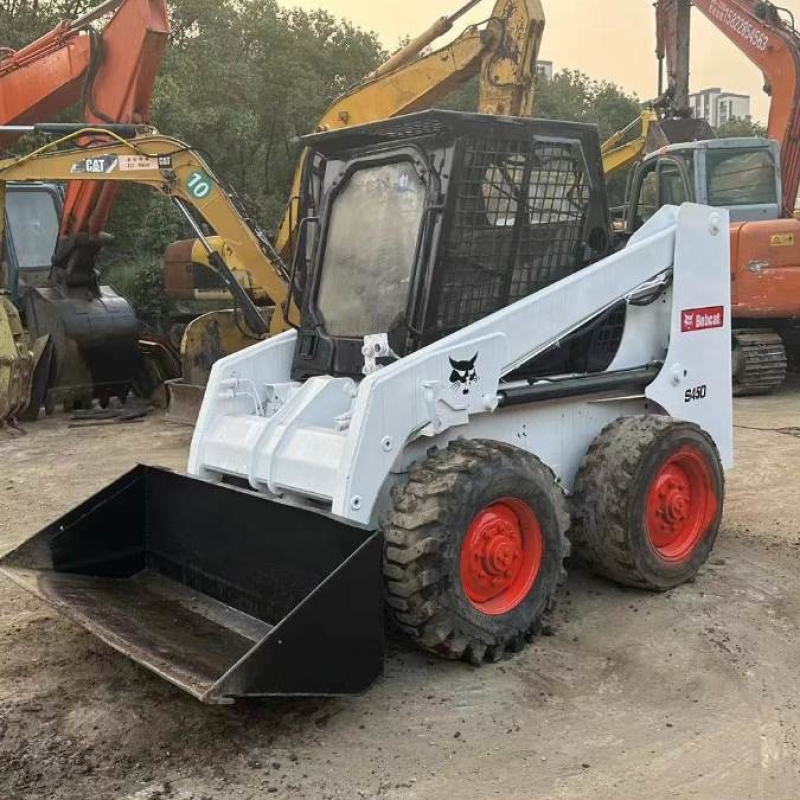 Bobcat S450 Used Bobcat Mini Track Loader Skid Steer For Road Agricultural Operations