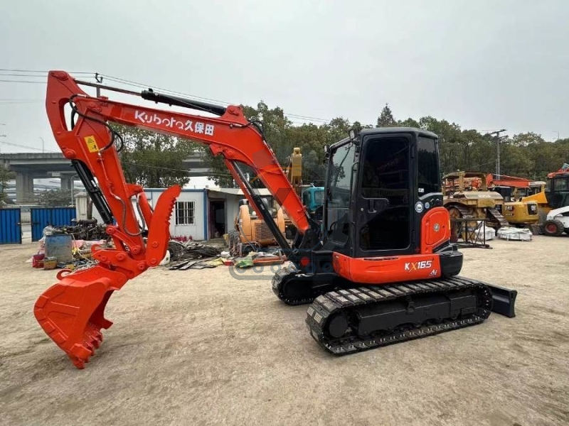 Municipal Engineering Used Kubota Excavator Kx165 Kx163 Kx155 Mini Digger