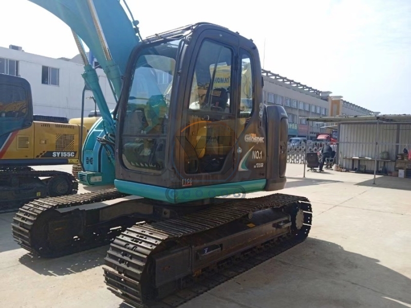 2000KW Large Turbocharged Used Kobelco Excavator SK135SR Crawler 13 Ton