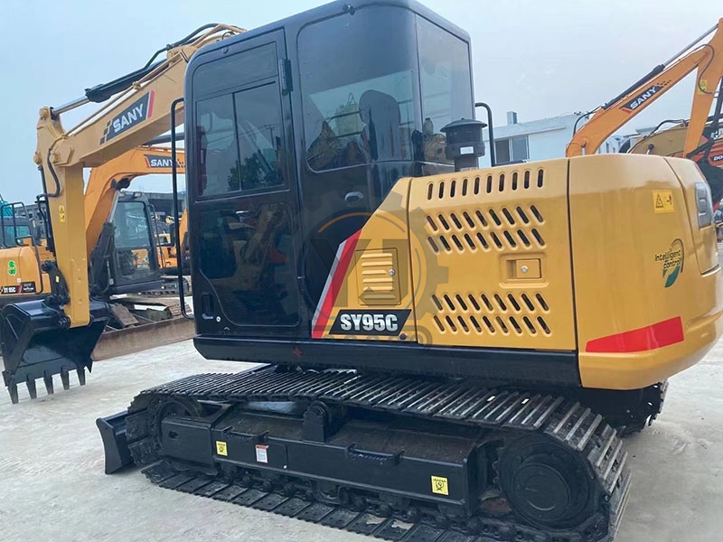 User Friendly Sany SY95C Mini Used Excavator Second Hand Digger 9.5Ton
