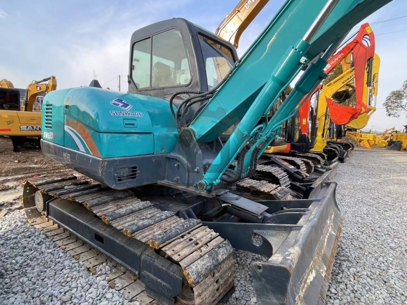 8 Ton Weight Machinery Used Excavator Sunward SWE80E Second Hand Sunward 80E Excavator