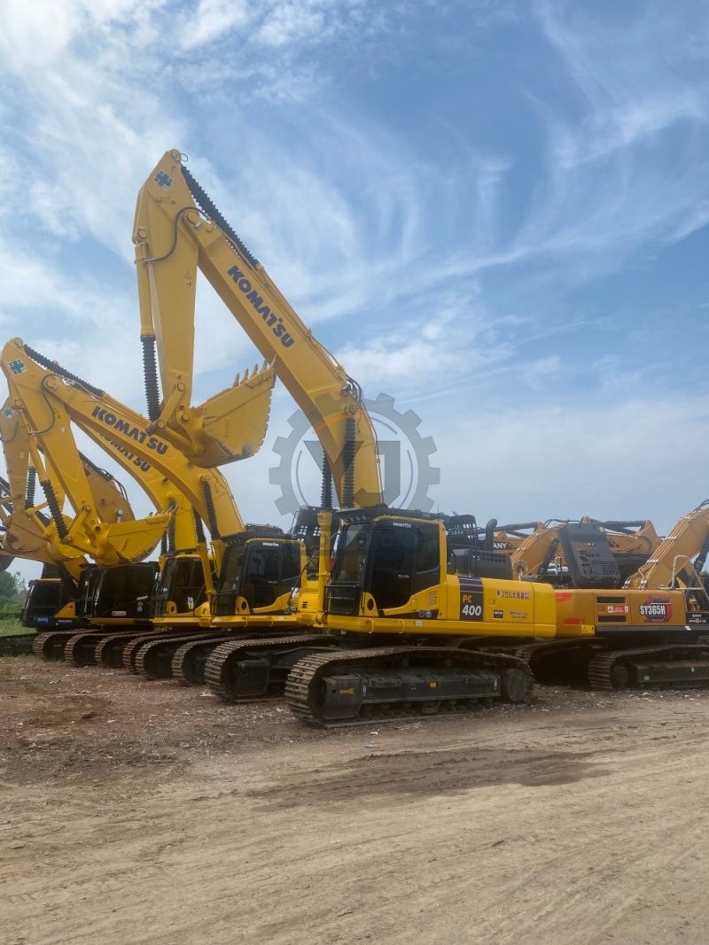 Original Earth Moving Machinery Komatsu PC400-8R Hydraulic Crawler 40T Komatsu PC400-8R Used Constrcuction Machinery