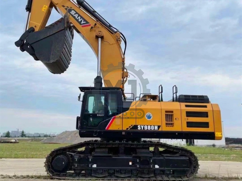 Sany SY980H Hydraulic Used Diggers Large Earth Excavation Equipment