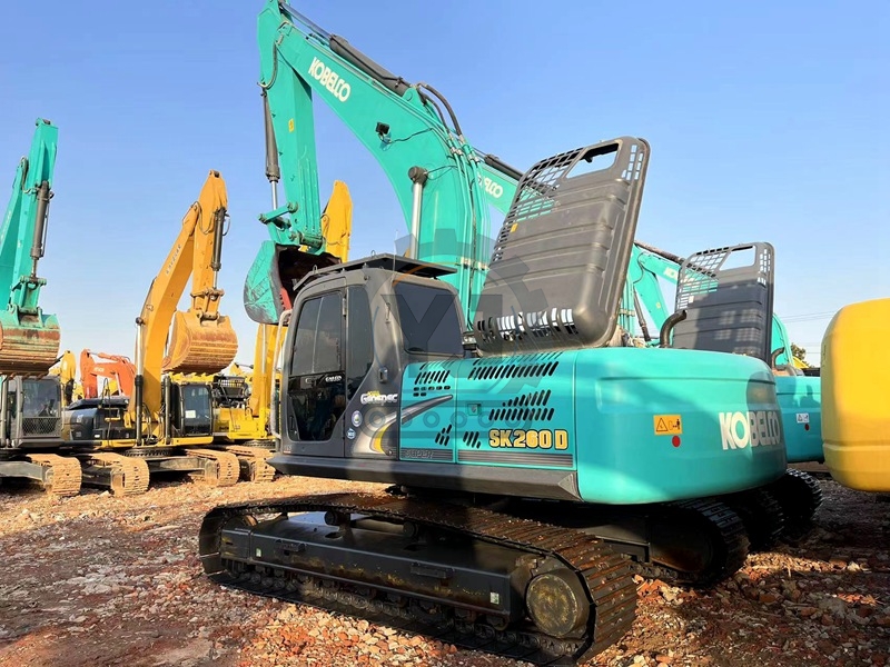 Hot sale Used Kobelco Excavator  SK260D Earth Moving Equipment Cheap Price