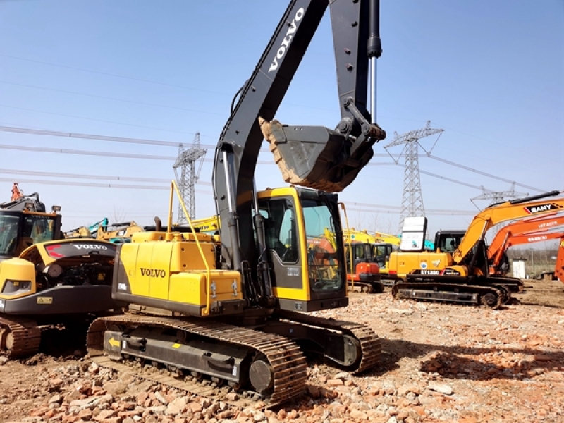 Used EC140DL Volvo Certified Pre Owned Excavator 15870KG For Mining