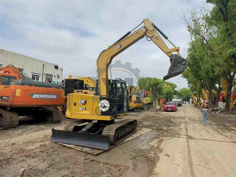 Compact Mini 2021 Used CAT Excavator Caterpillar 307.5 For Construction