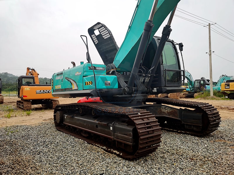 SK330-8 Old Kobelco Excavator Hydraulic Crawler Earth Moving Equipment