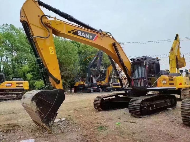 Bucket Rod Digging Force 180kN SANY 365H Used Crawler Excavator Engine Cooled to 50℃ in Desert Test