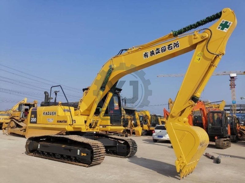 Used Excavators Komatsu PC200-8N1 Original Low Price Crawler Hydraulic Excavator Machinery Japanese Condition Hot Sale