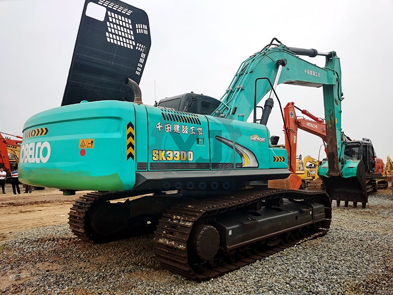 SK330-8 Old Kobelco Excavator Hydraulic Crawler Earth Moving Equipment