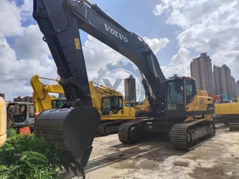 Large Used Volvo EC480DL Excavator 48 Tons Hydraulic Crawler Diggers