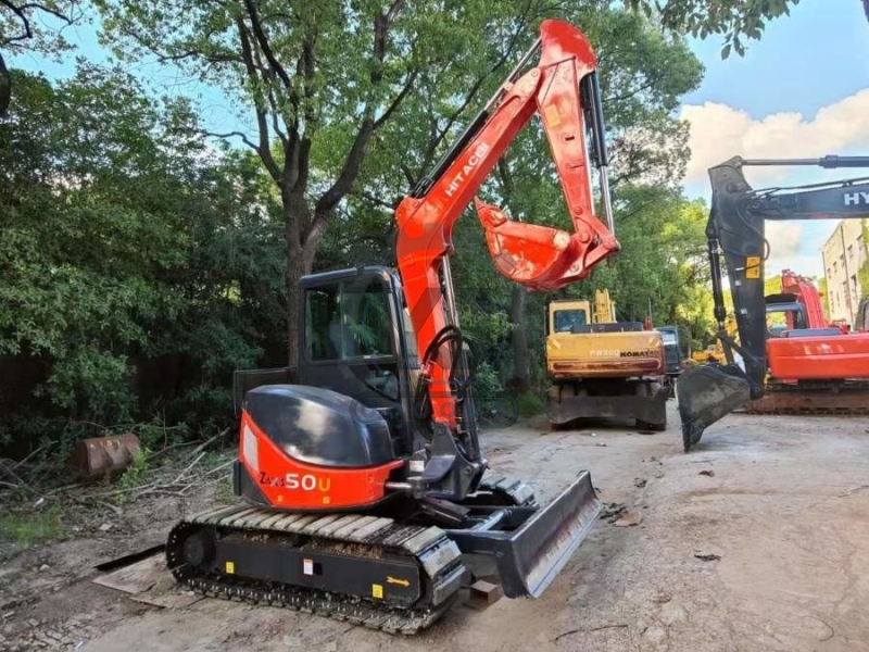 5 ton Used Hitachi Excavator ZX50U Old Mini Hydraulic Crawler Yanmar 4TNV88 Engine
