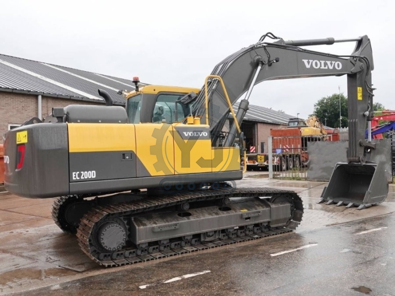 Used Volvo EC200D Excavator Earth Moving Equipment High Performance