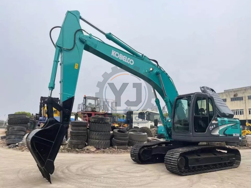 High Quality Used Kobelco Excavator SK200 Japan Original Road Digging Machine 20 Ton