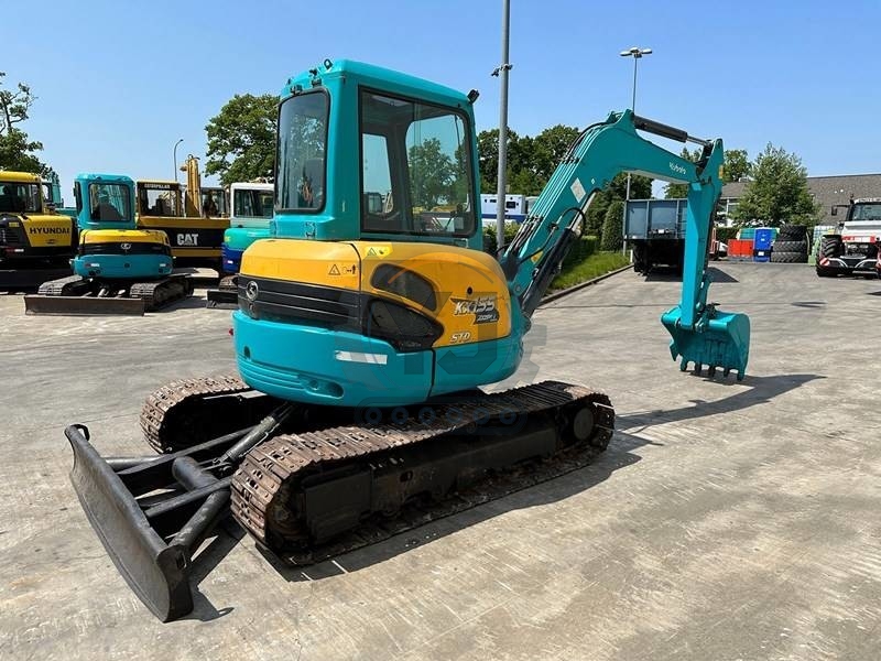 Original Japan Used Kubota Excavator KX155-3 5 6 Ton Second Hand Mini Digger