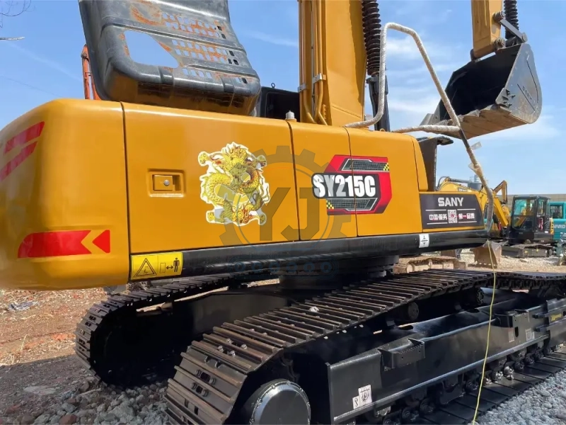 Wonderful Condition Cheap Price Secondhand Sany Excavator 215c Used Excavator Auction Second Hand 21tons Excavator